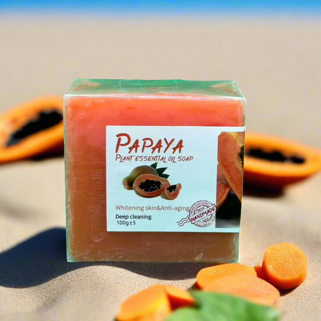 Papaya Plant Essential Soap-100g - Premium Beauty Product