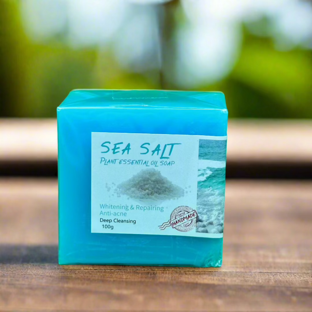 Sea Salt Plant Essential Soap-100g - Premium Beauty Product