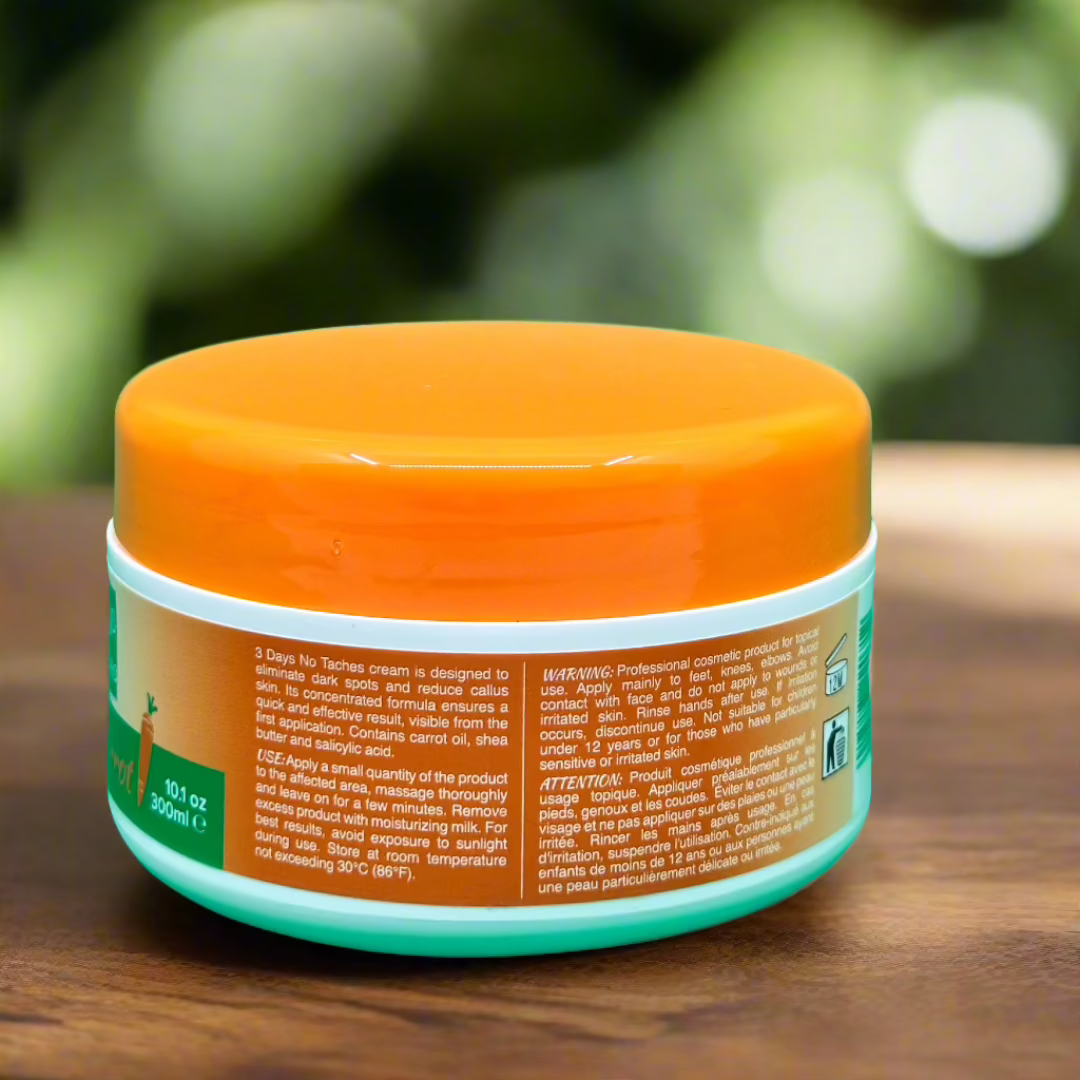 3 Days No Taches Cream Carrot 300Ml - Premium Beauty Product