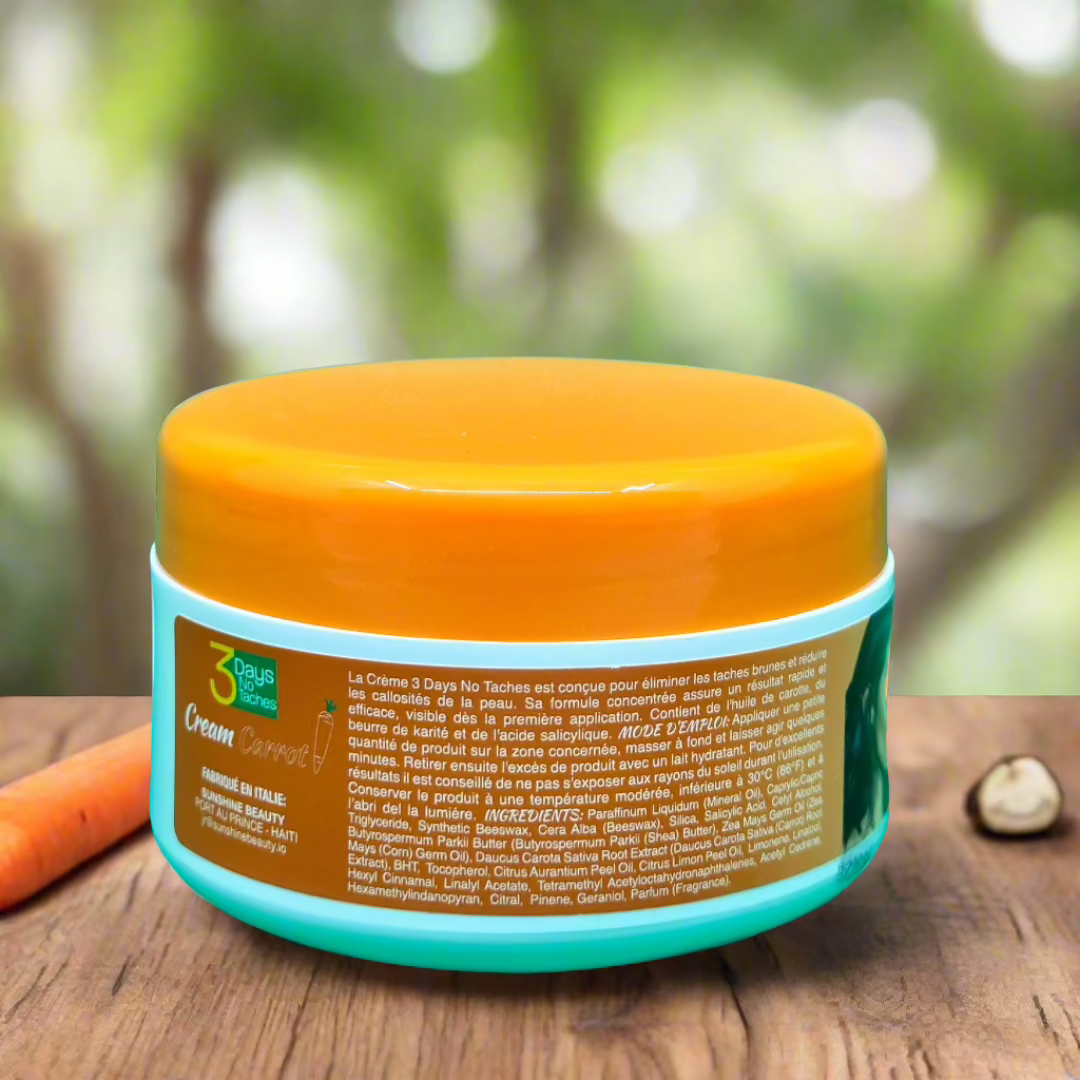 3 Days No Taches Cream Carrot 300Ml - Premium Beauty Product