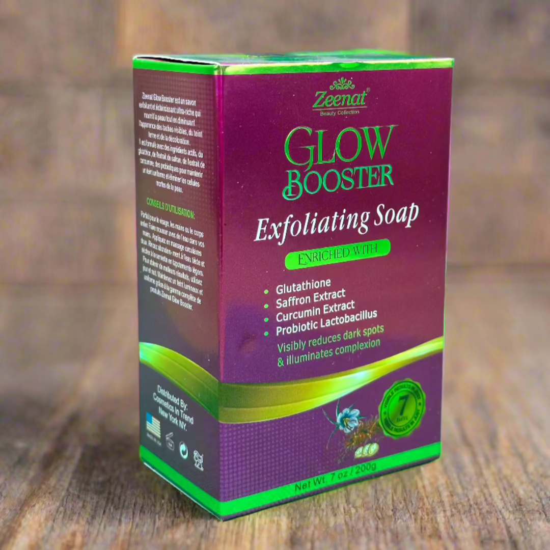 Zeenat Glow Booster Exfoliating Soap 200G - Premium Beauty Product