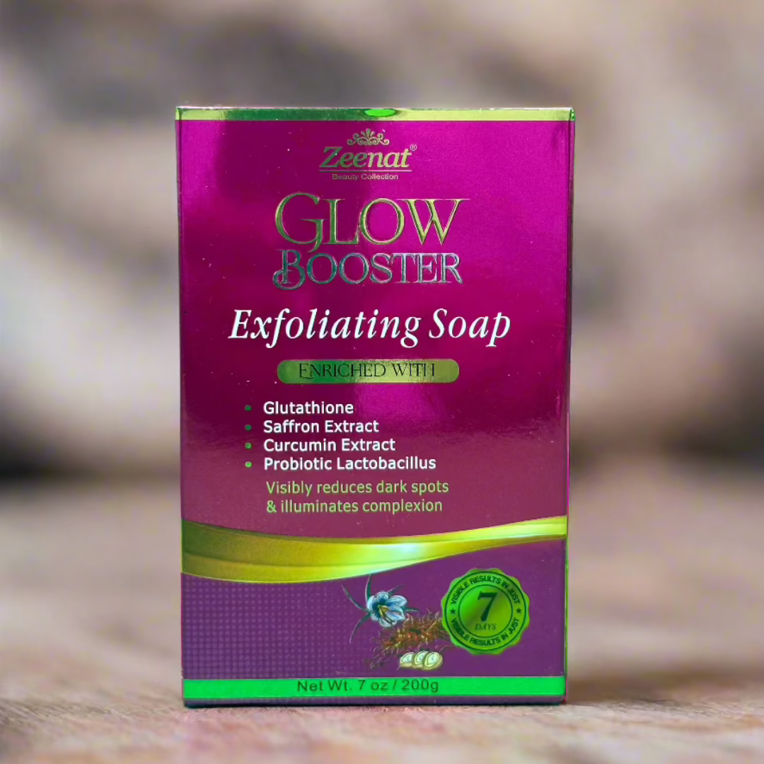 Zeenat Glow Booster Exfoliating Soap 200G - Premium Beauty Product