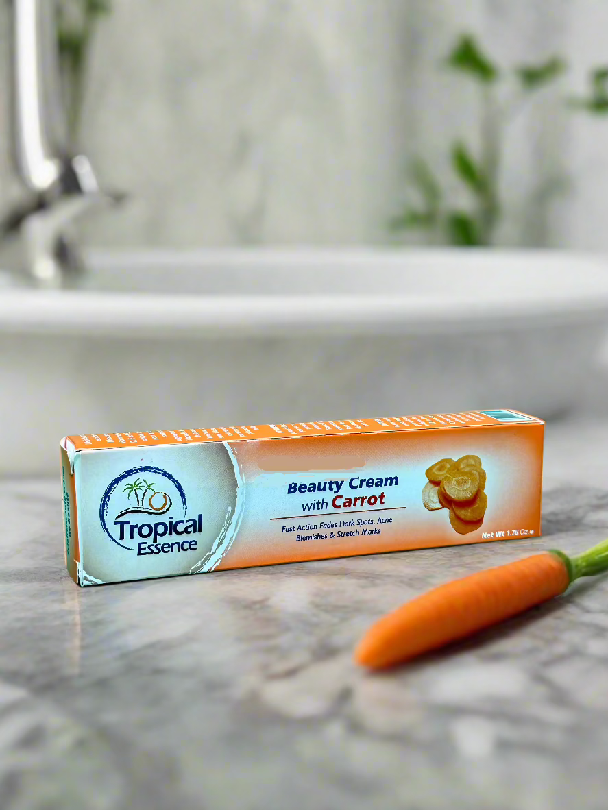 Tropical Essence Beauty Cream with Carrot 1.76 oz - Premium Beauty Product