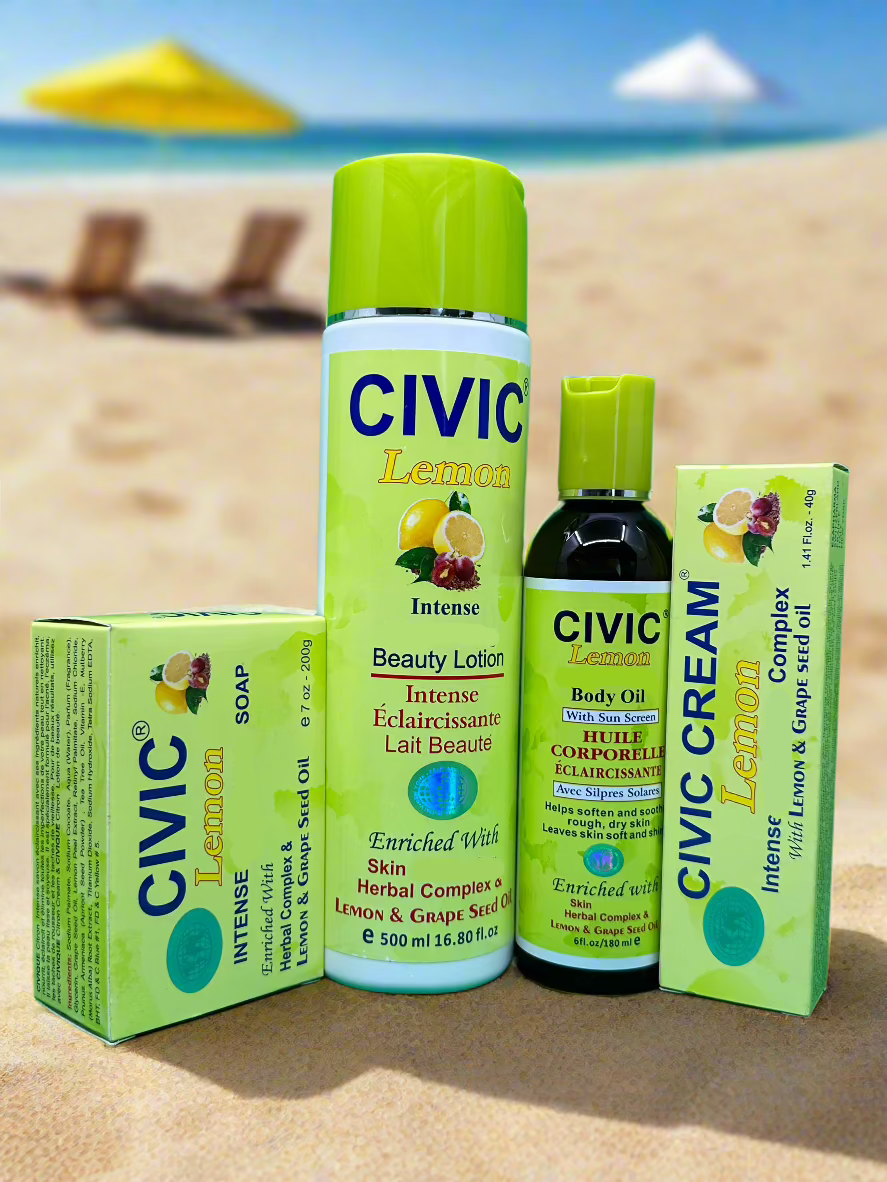 Civic Lemon Intense set 4 PCS - Premium Beauty Product