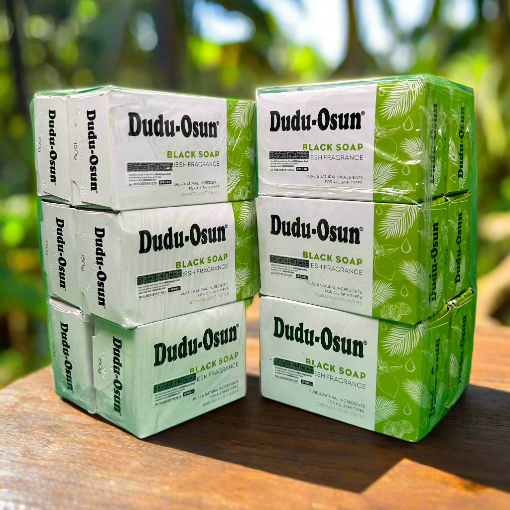 Dudu Osun African Black Soap- Pack of 12 - Premium Beauty Product