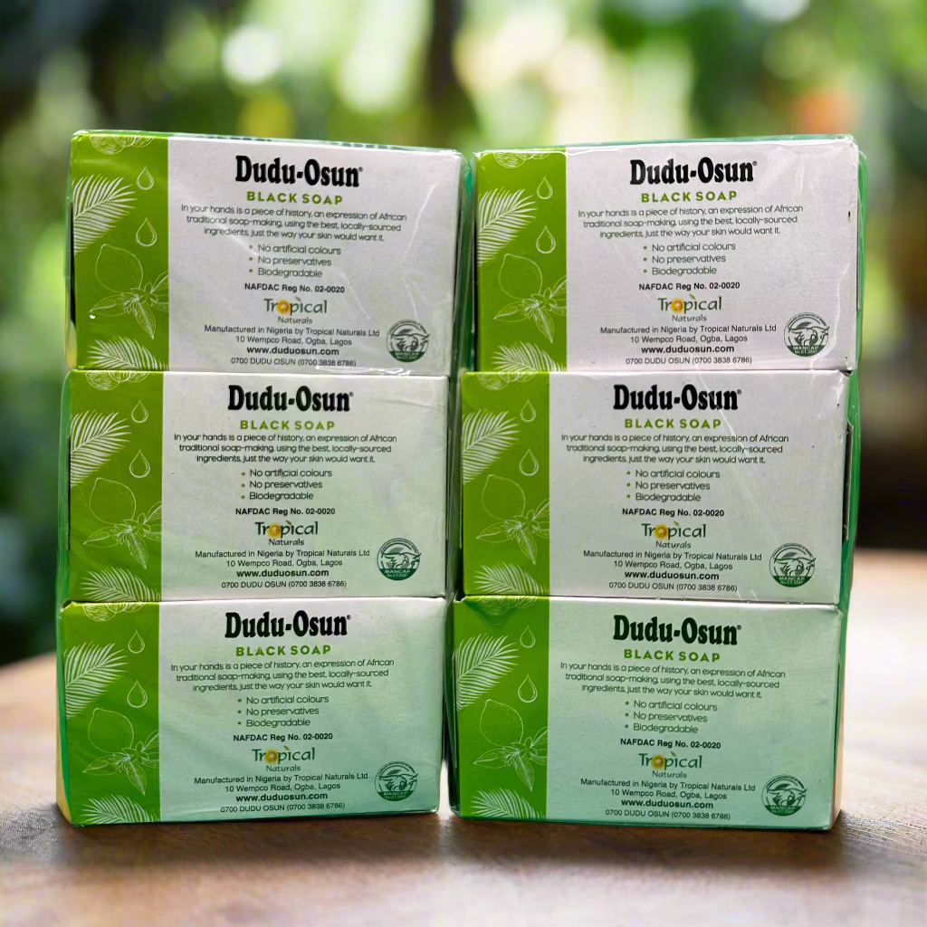 Dudu Osun African Black Soap Pack Of 12 - Premium Beauty Product