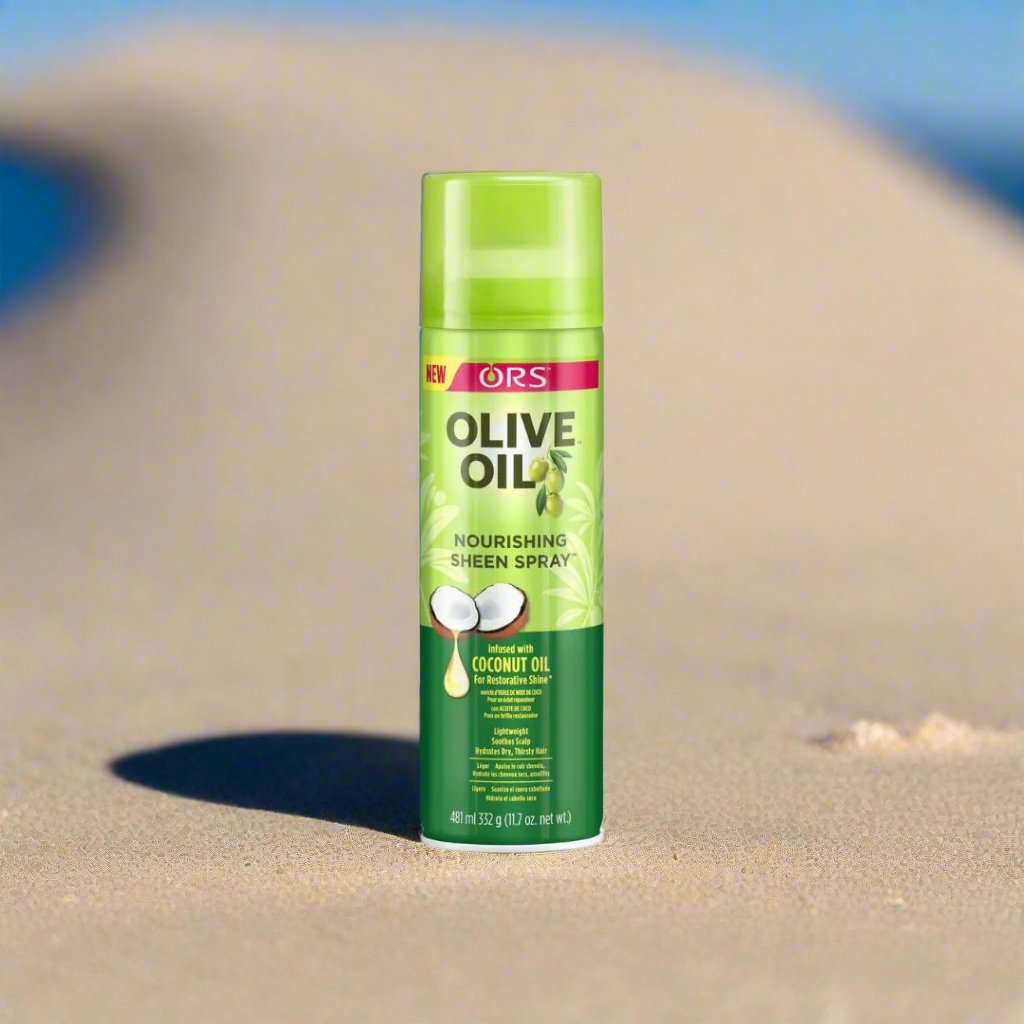 ORS Olive Oil Nourishing Sheen Spray with Coconut Oil 11.7 o - Premium Beauty Product