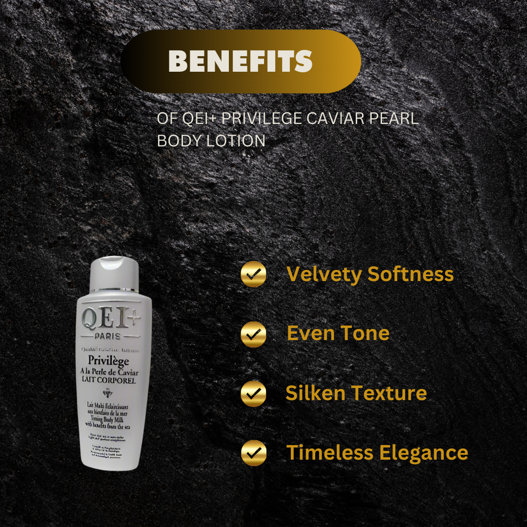 Qei Privilege Caviar Pearl Body Lotion 16 8 Oz - Premium Beauty Product