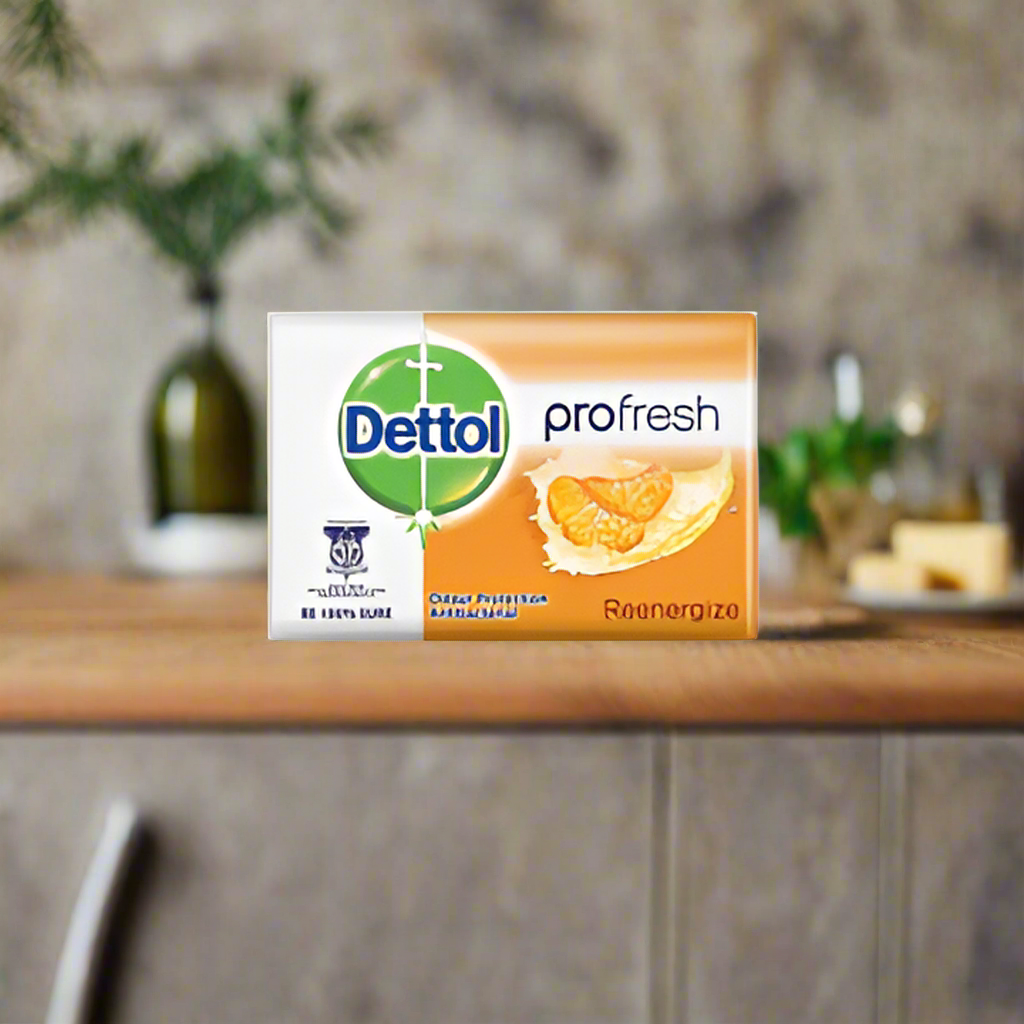 Dettol Anti-Bacterial Bar Soap, Re-Energize, 105g / 3.7oz Pa - Premium Beauty Product