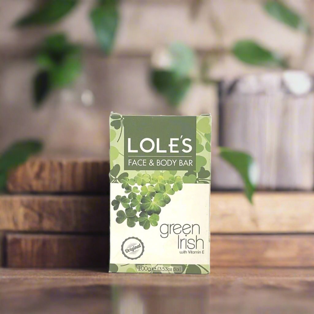 LOLES Premium Natural Bar Soap 100 g Green Irish - Premium Beauty Product