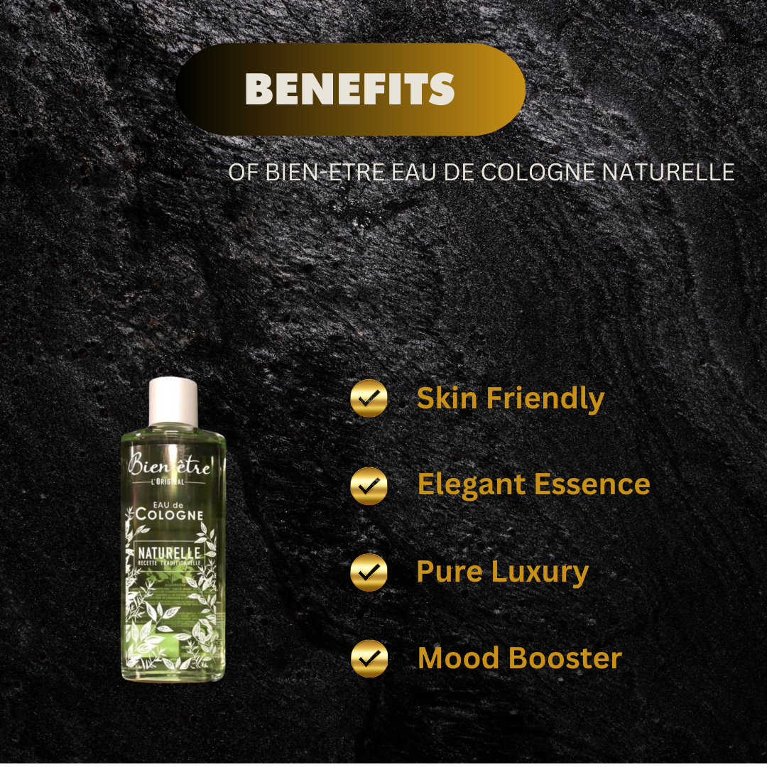 Bien Etre Eau De Cologne Naturelle 500 Ml - Premium Beauty Product