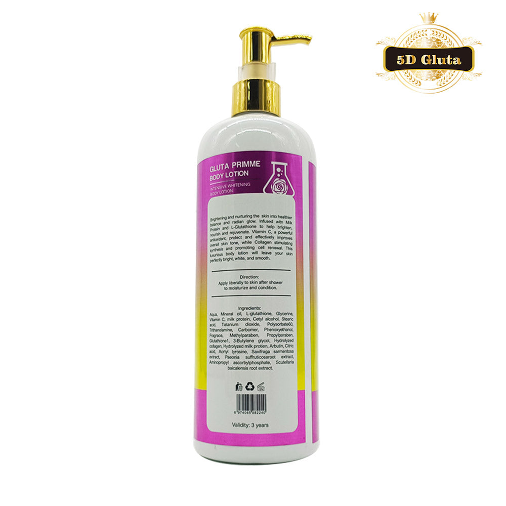 Gluta Primme Whitening Lotion 500 Ml - Premium Beauty Product