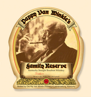 Old Rip Van Winkle Distillery Pappy Van Winkle's Family Reserve 23 Year Old Kentucky Straight Bourbon Whiskey, Kentucky, USA (750ml)