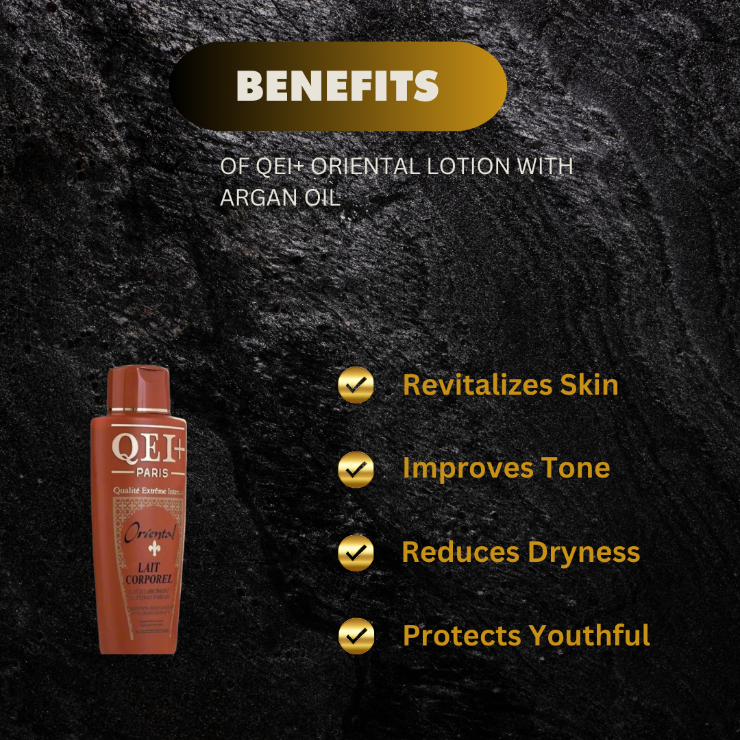 Qei Oriental Lotion With Argan Oil 16 8 Oz - Premium Beauty Product