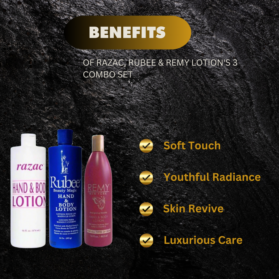 Razac Rubee Remy Lotion Combo Set - Premium Beauty Product