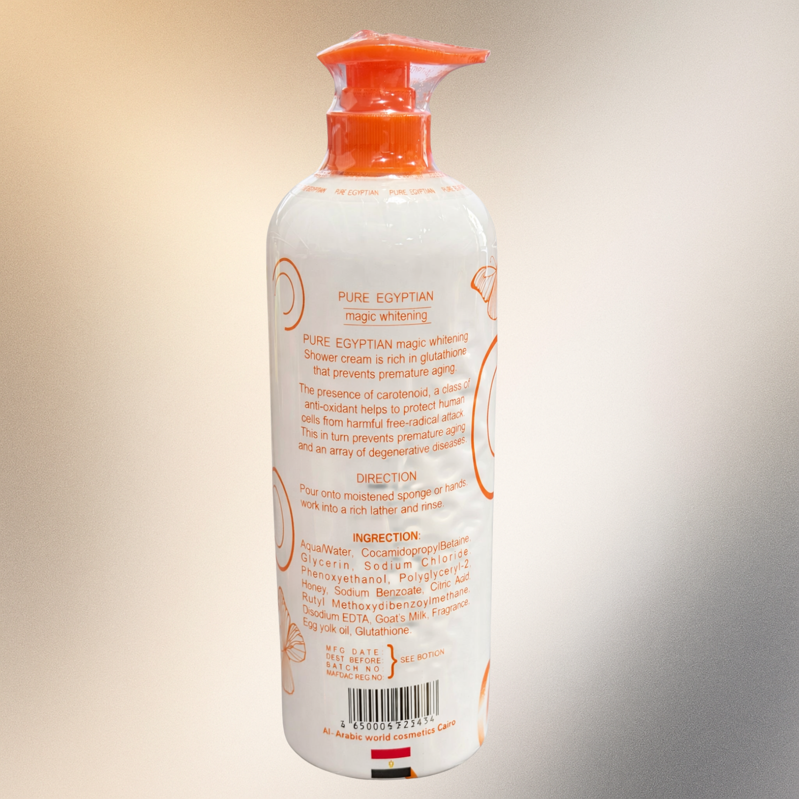 Pure Egyptian Magic Whitening Shower Gel With Milk And Arbut - Premium Beauty Product