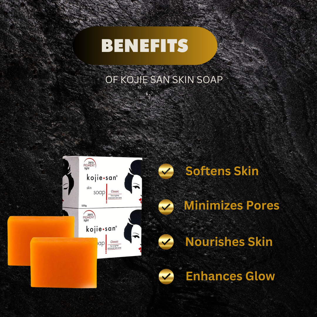 Kojie San Skin Light Soap 135G Pack Of 2 - Premium Beauty Product
