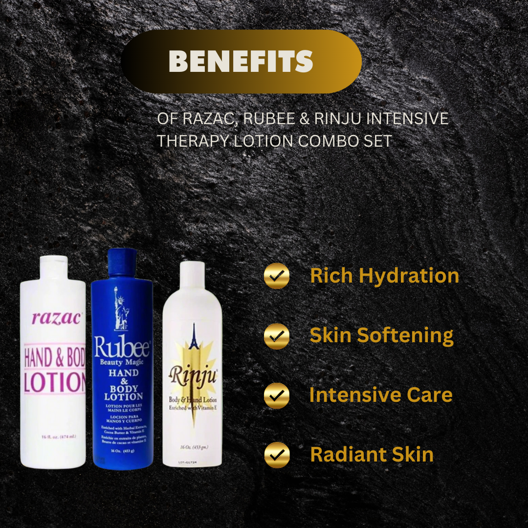 Razac Rubee Rinju Intensive Therapy Lotion Combo Set - Premium Beauty Product