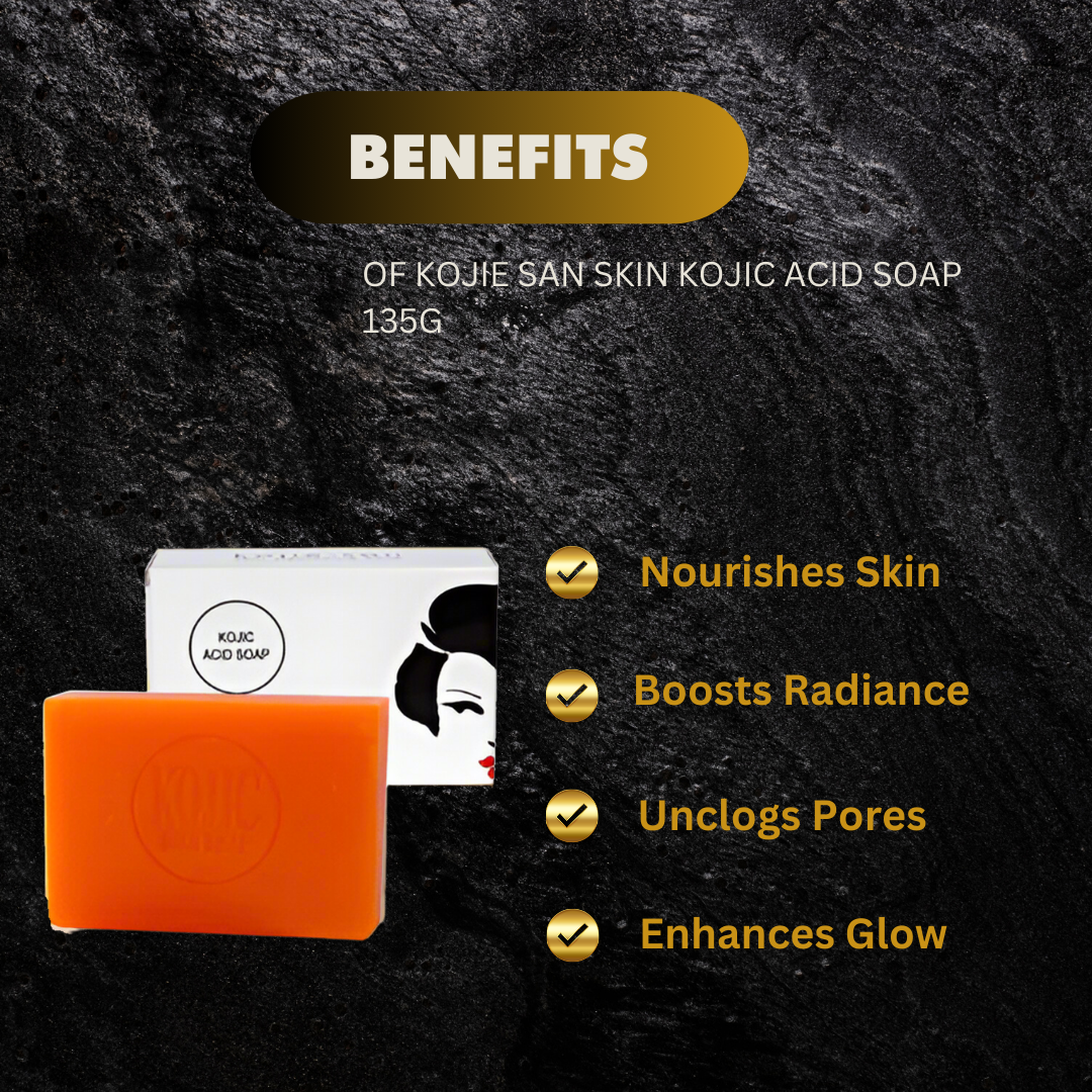 Kojie San Skin Kojic Acid Soap 135G - Premium Beauty Product