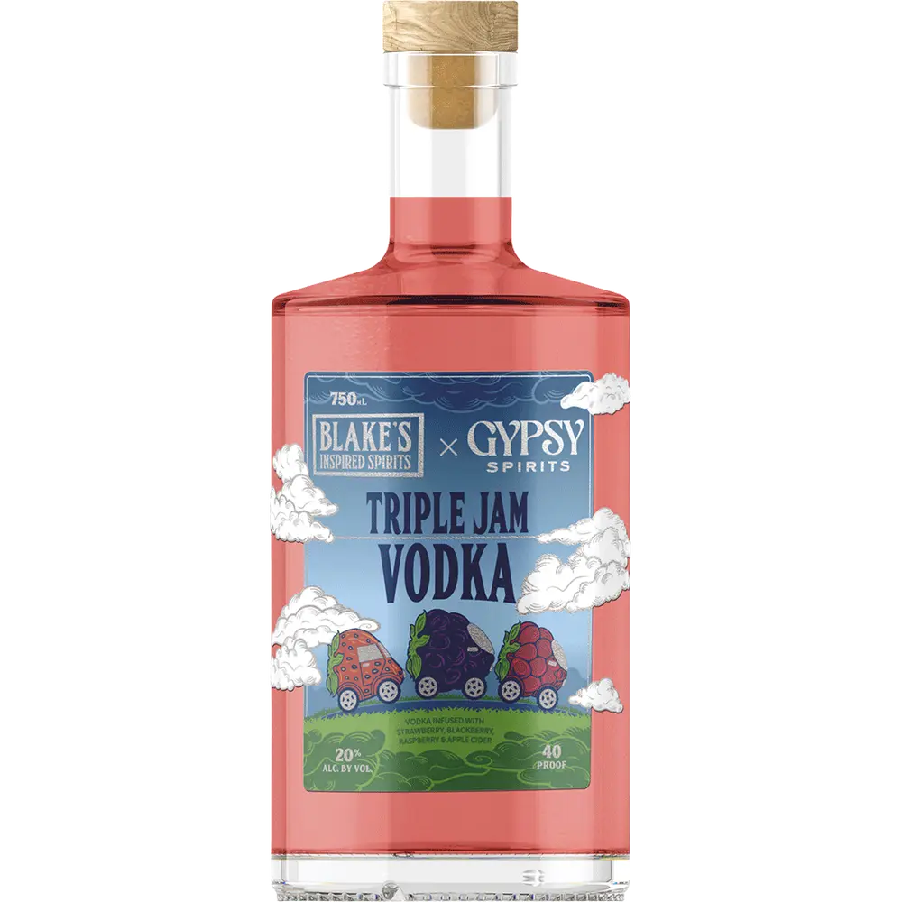 Gypsy Triple Jam Vodka, Michigan, USA (750ml)