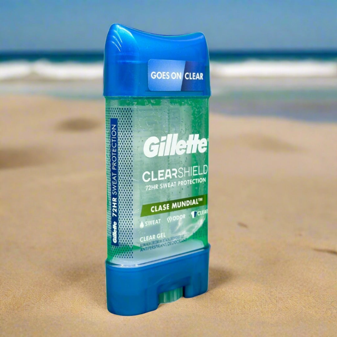 Gillette Clear Shield 72Hr Sweat Protection Clase Mundial - Premium Beauty Product