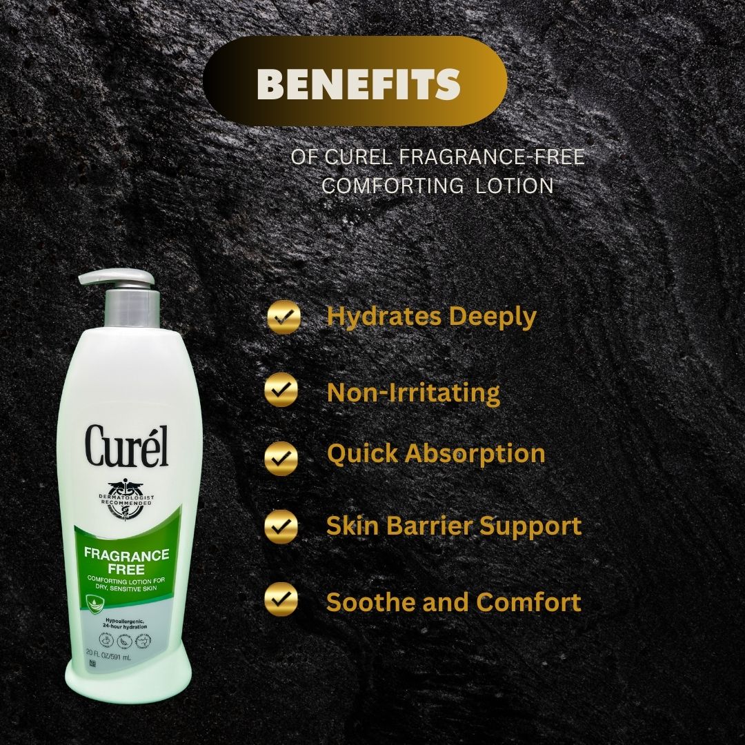 Curel Fragrance Free Comforting Lotion 591 Ml - Premium Beauty Product