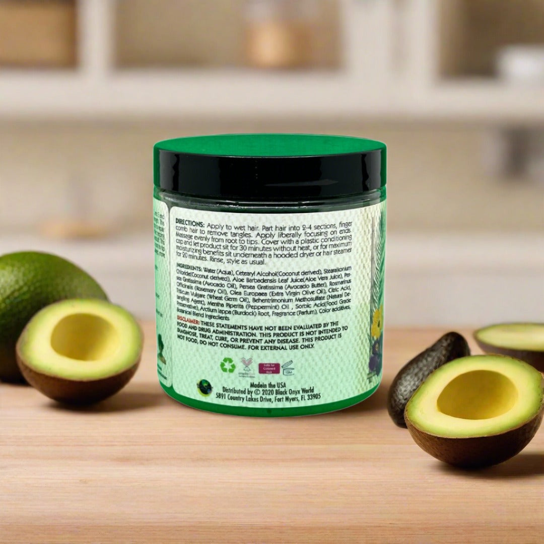 Alikay Naturals Avocado Cream Moisture Repair Mask 227G - Premium Beauty Product
