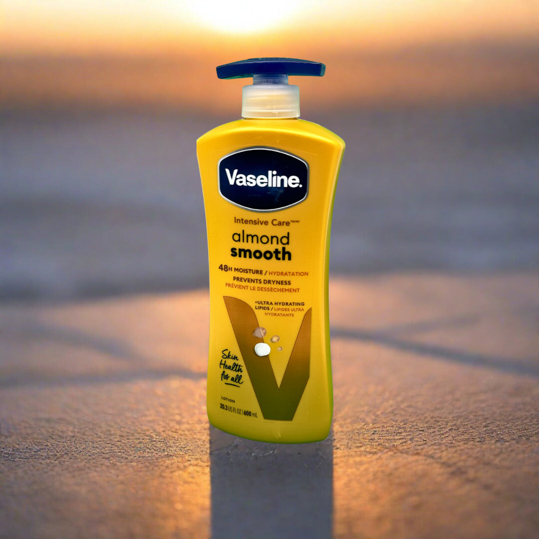 Vaseline Almond Smooth Ultra Hydration 600ml - Premium Beauty Product