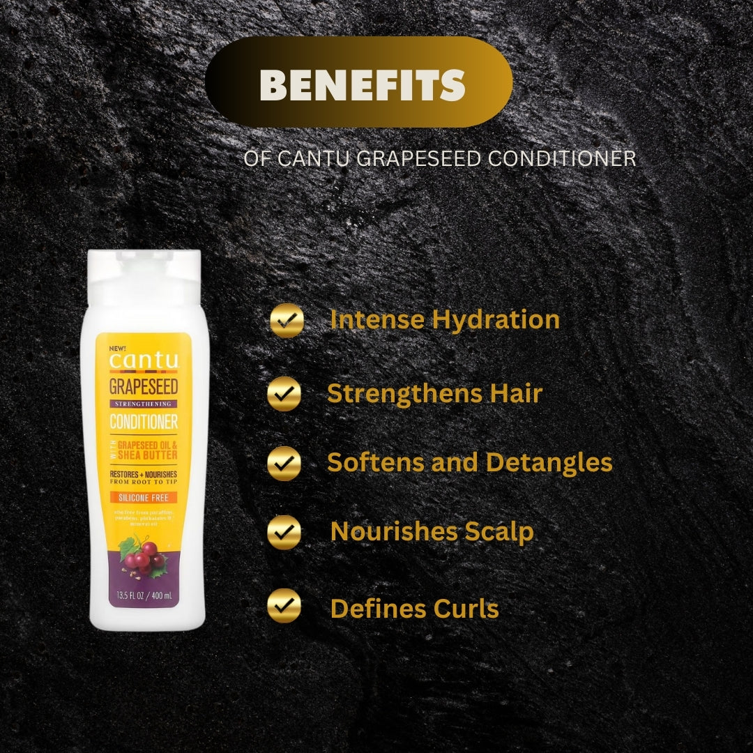 Cantu Grapeseed Conditioner 13 5 Ounce - Premium Beauty Product
