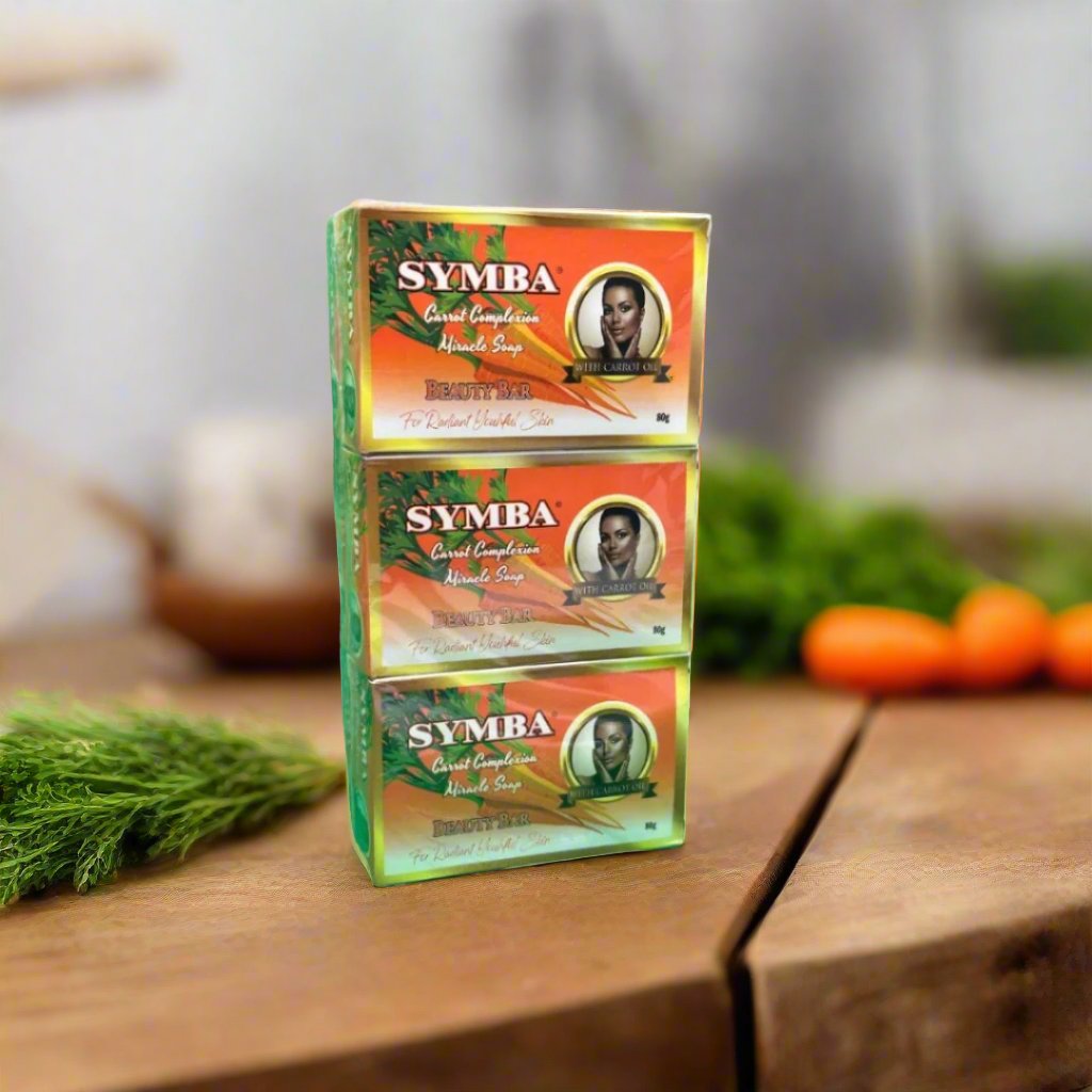 Symba Carrot Complexion Miracle Soap 80g (Pack of 6) - Premium Beauty Product