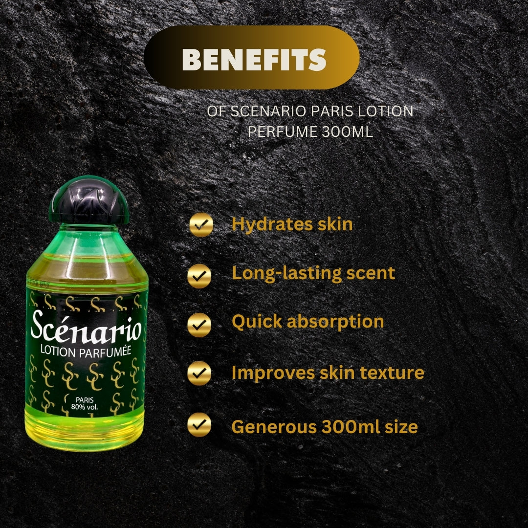 Scenario Paris Lotion Perfume 300Ml - Premium Beauty Product