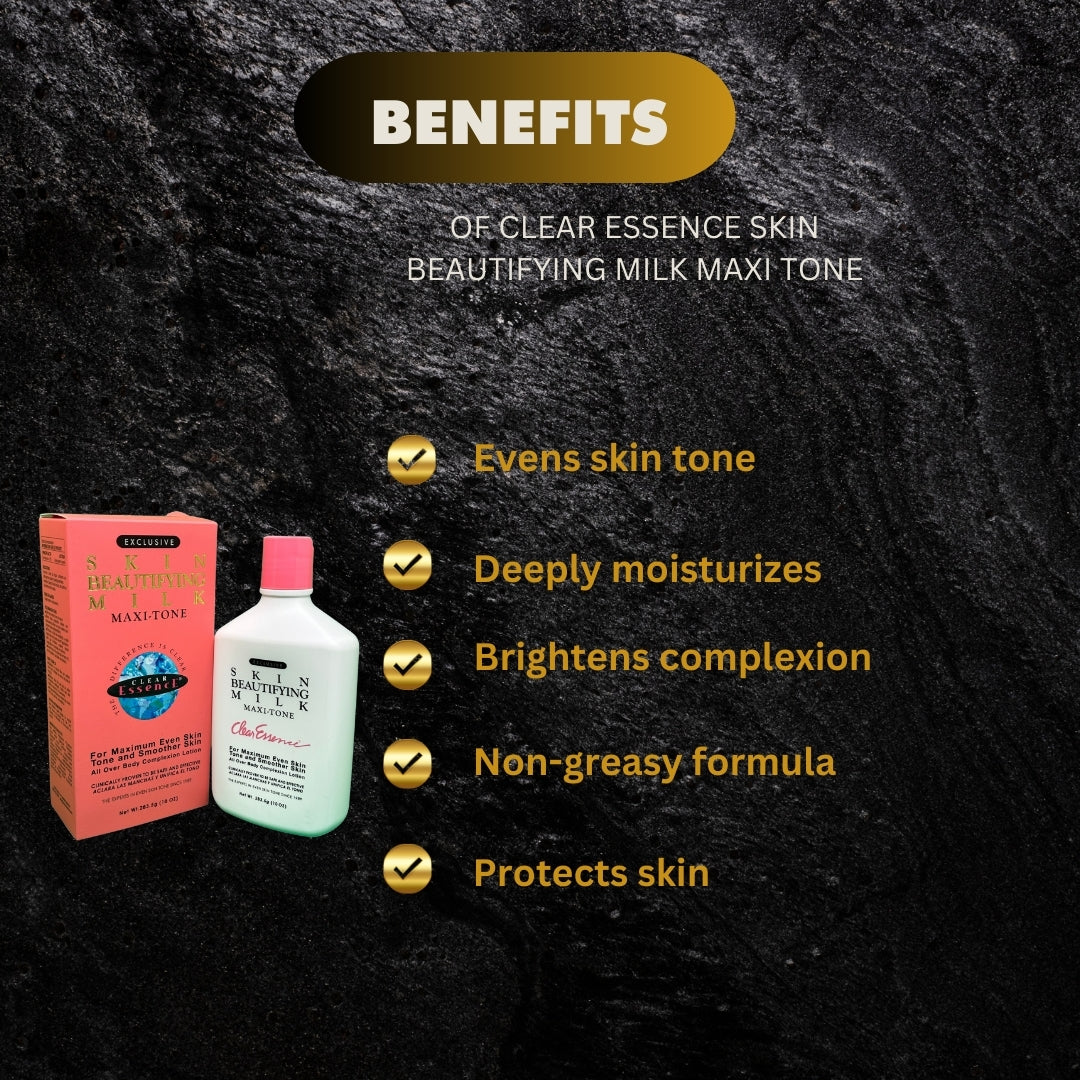 Clear Essence Skin Beautifying Milk Maxi Tone 10Oz - Premium Beauty Product