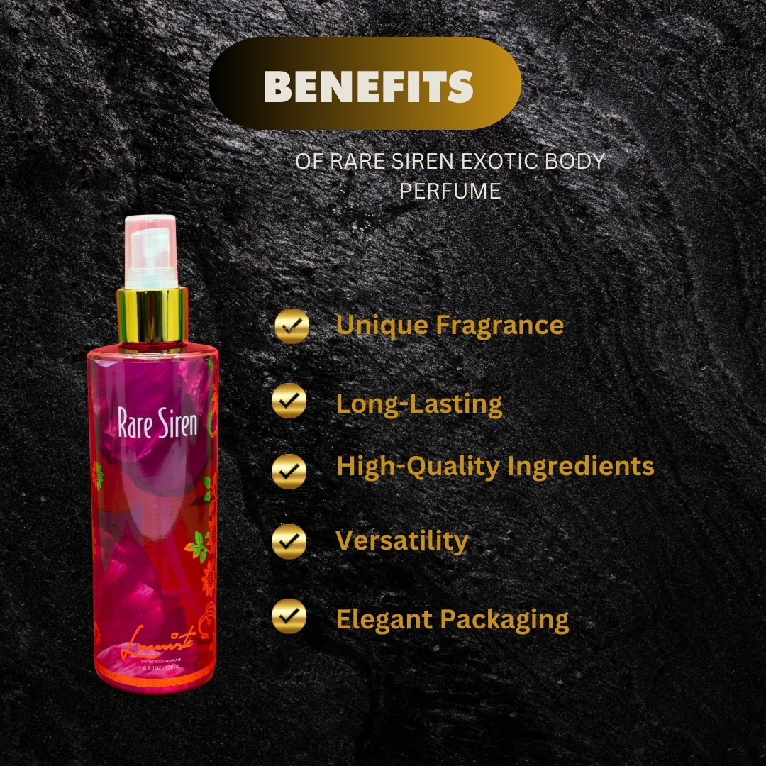 Rare Siren Exotic Body Perfume 250 Ml - Premium Beauty Product