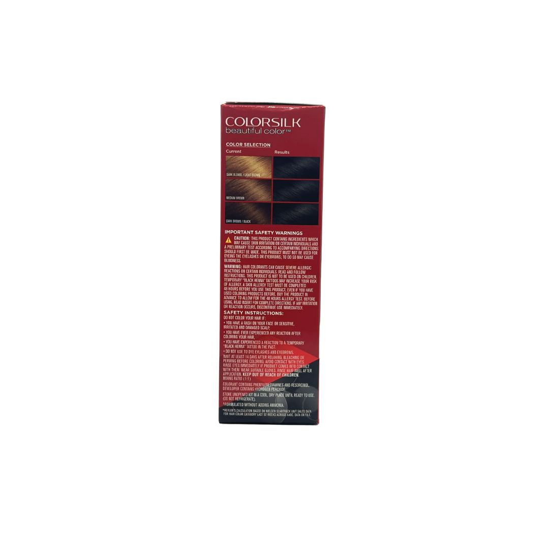 Revlon Colorsilk Beautiful Color Permanent Hair Color 1 - Premium Beauty Product