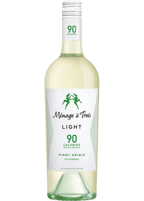 Folie a Deux Menage a Trois Light Pinot Grigio, California, USA (750ml)