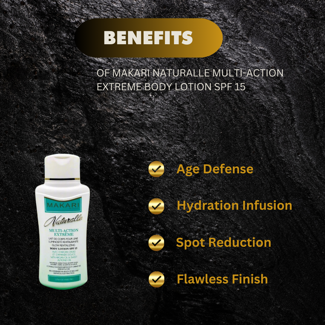 Makari Naturalle Multi Action Extreme Body Lotion Spf 15 - Premium Beauty Product
