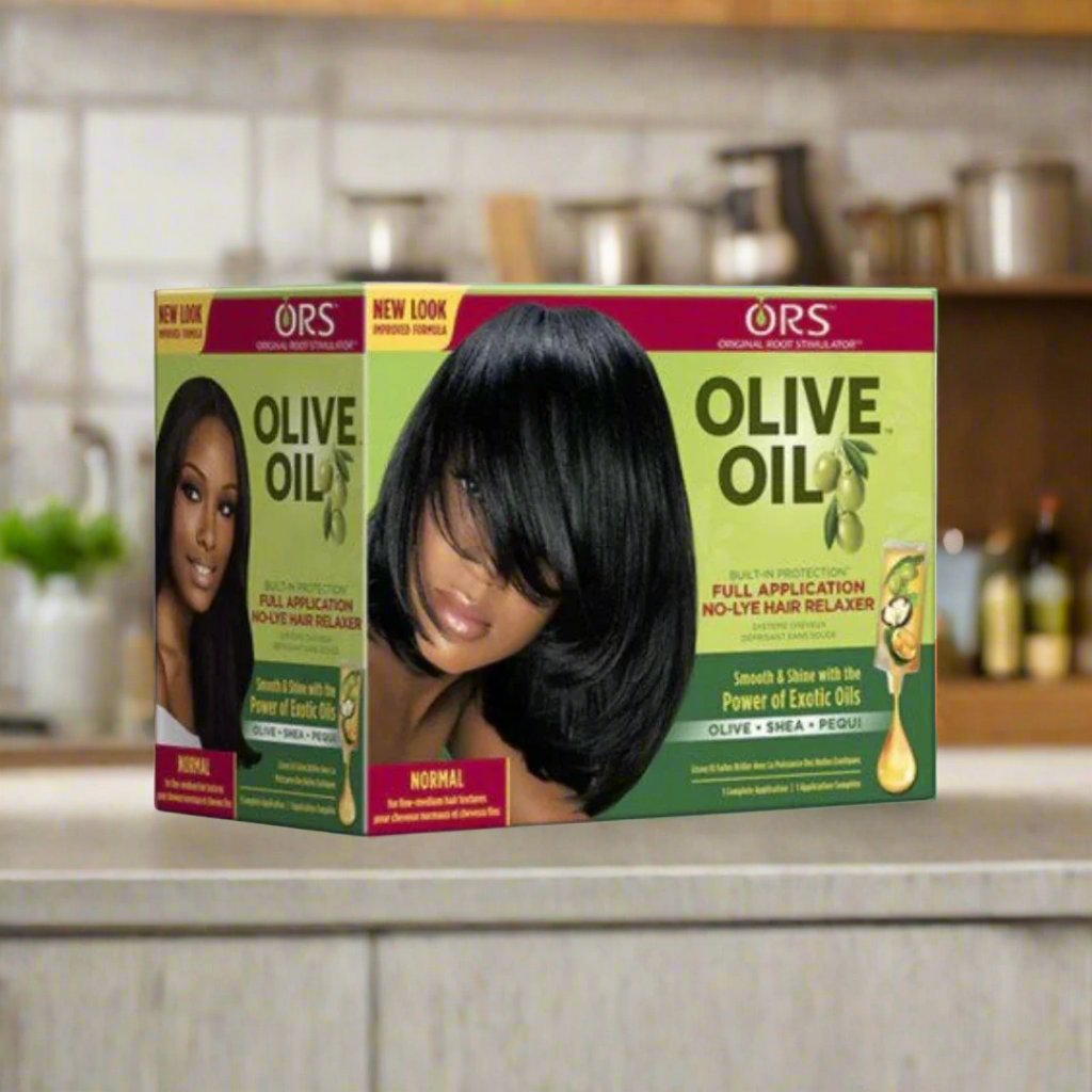 ORS Olive No-Lye Relaxer System Normal Kit 1 Application - Premium Beauty Product