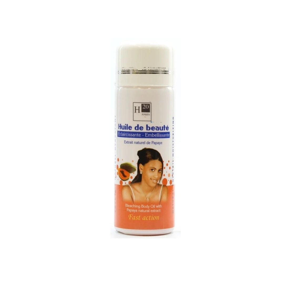 H20 Jours Natural Papaya Oil 125 ml - Premium Beauty Product