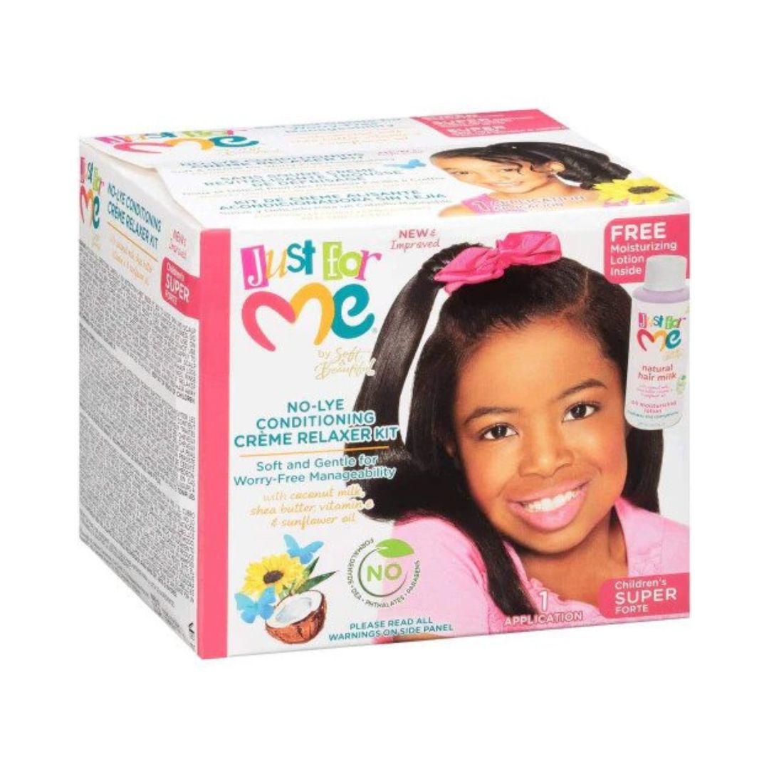 Just for Me No-Lye Conditioning Creme Relaxer Kit - Premium Beauty Product