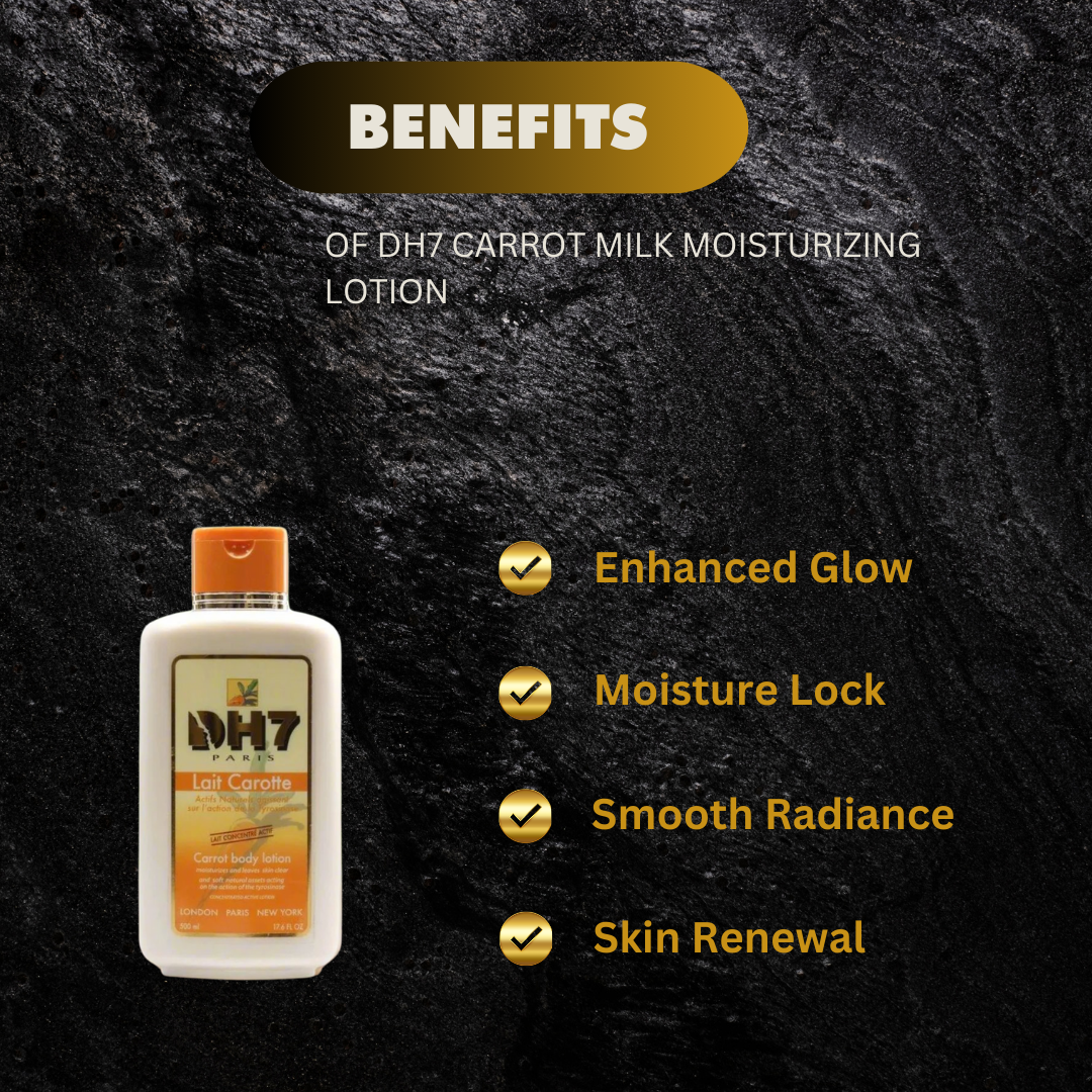 Dh7 Carrot Milk Moisturizing Lotion 16 9 Oz - Premium Beauty Product