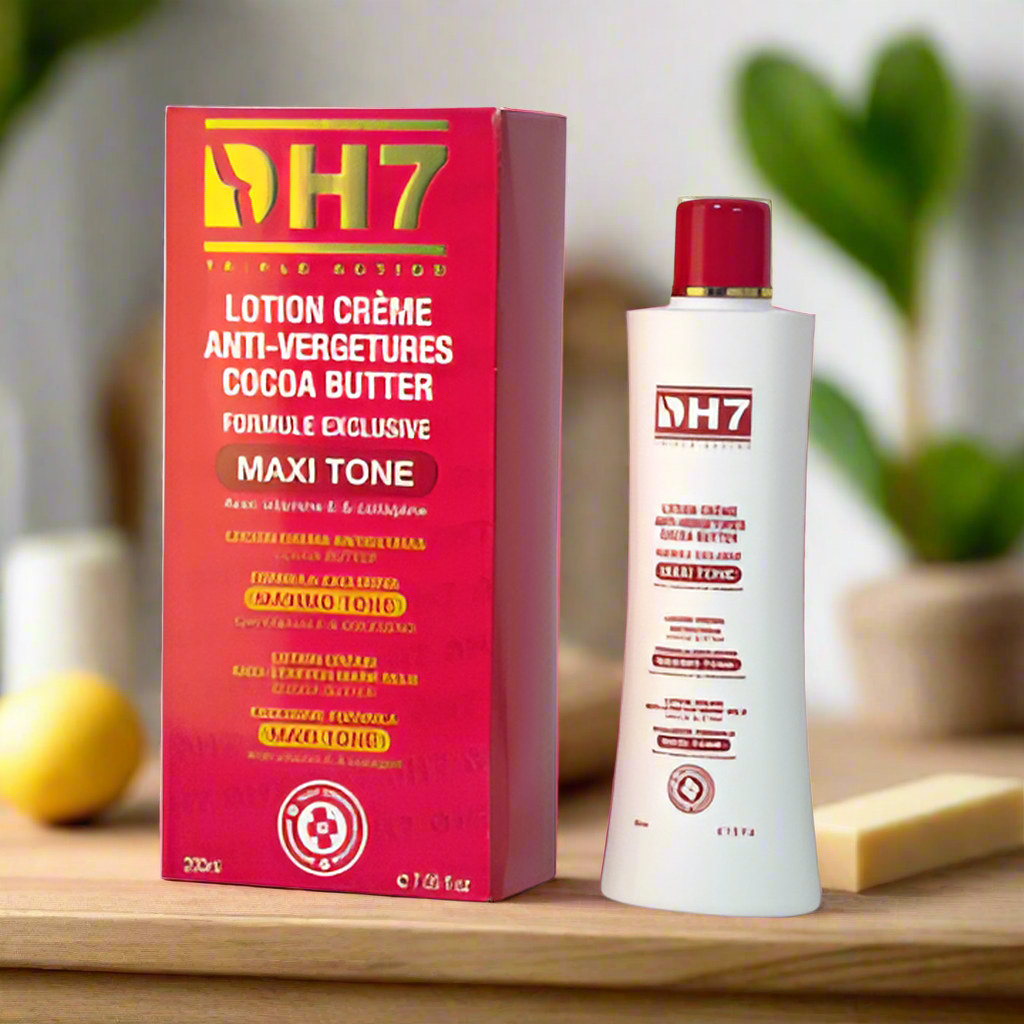 Dh7 Anti-stretch Mark Creamy Lotion With Cocoa Butter 200ml - Premium Beauty Product