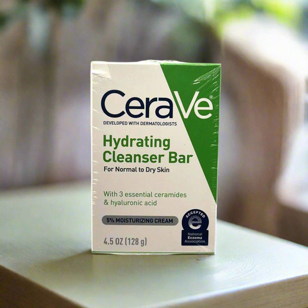 CeraVe Hydrating Cleanser Bar - Pack of 3 - Premium Beauty Product