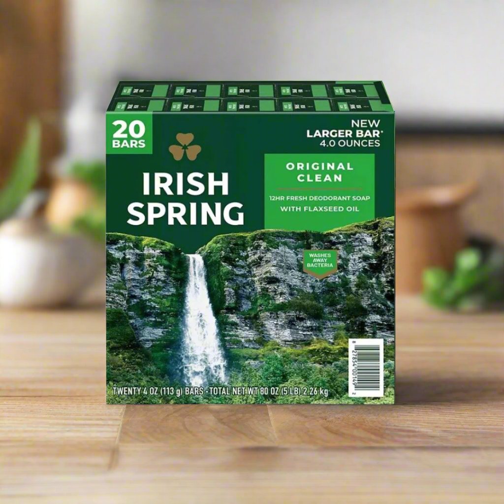Irish Spring Soap Original 20pk 3.75 oz - Premium Beauty Product