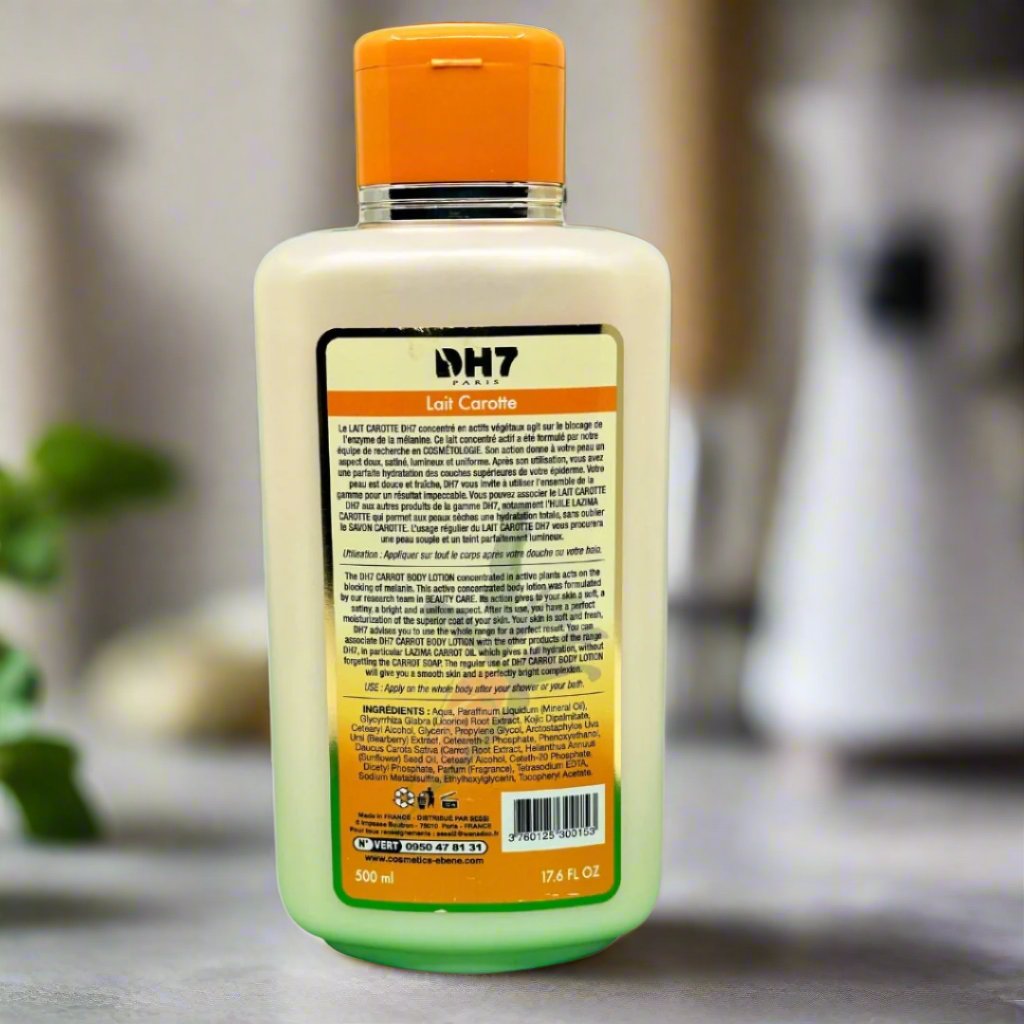 Dh7 Lait Carotte Body Lotion 500Ml - Premium Beauty Product