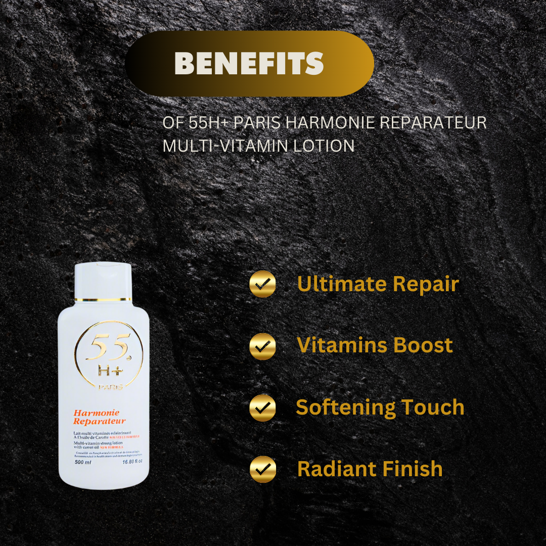 55H Paris Harmonie Reparateur Multi Vitamin Lotion 16 8 Oz H - Premium Beauty Product