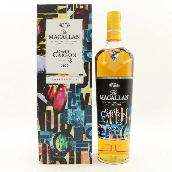 The Macallan Concept Number 3 'David Carson' Single Malt Scotch Whisky, Highlands, Scotland (750ml)