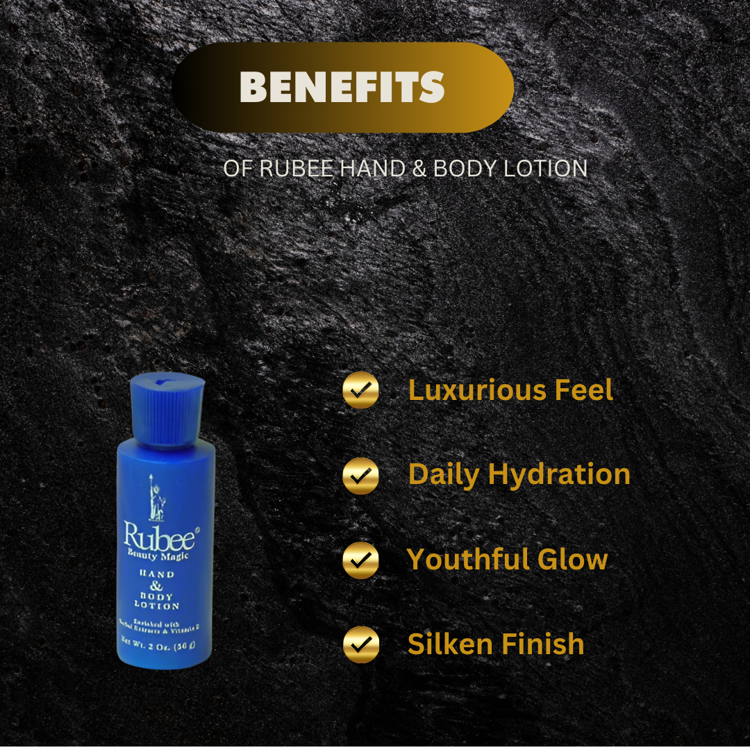Rubee Hand Body Lotion 2 Oz - Premium Beauty Product