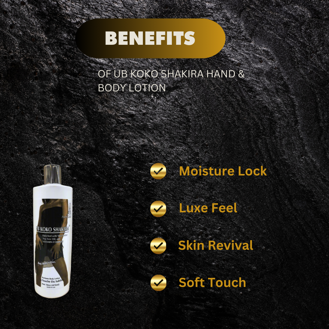 Ub Koko Shakira Hand Body Lotion 16 Oz - Premium Beauty Product