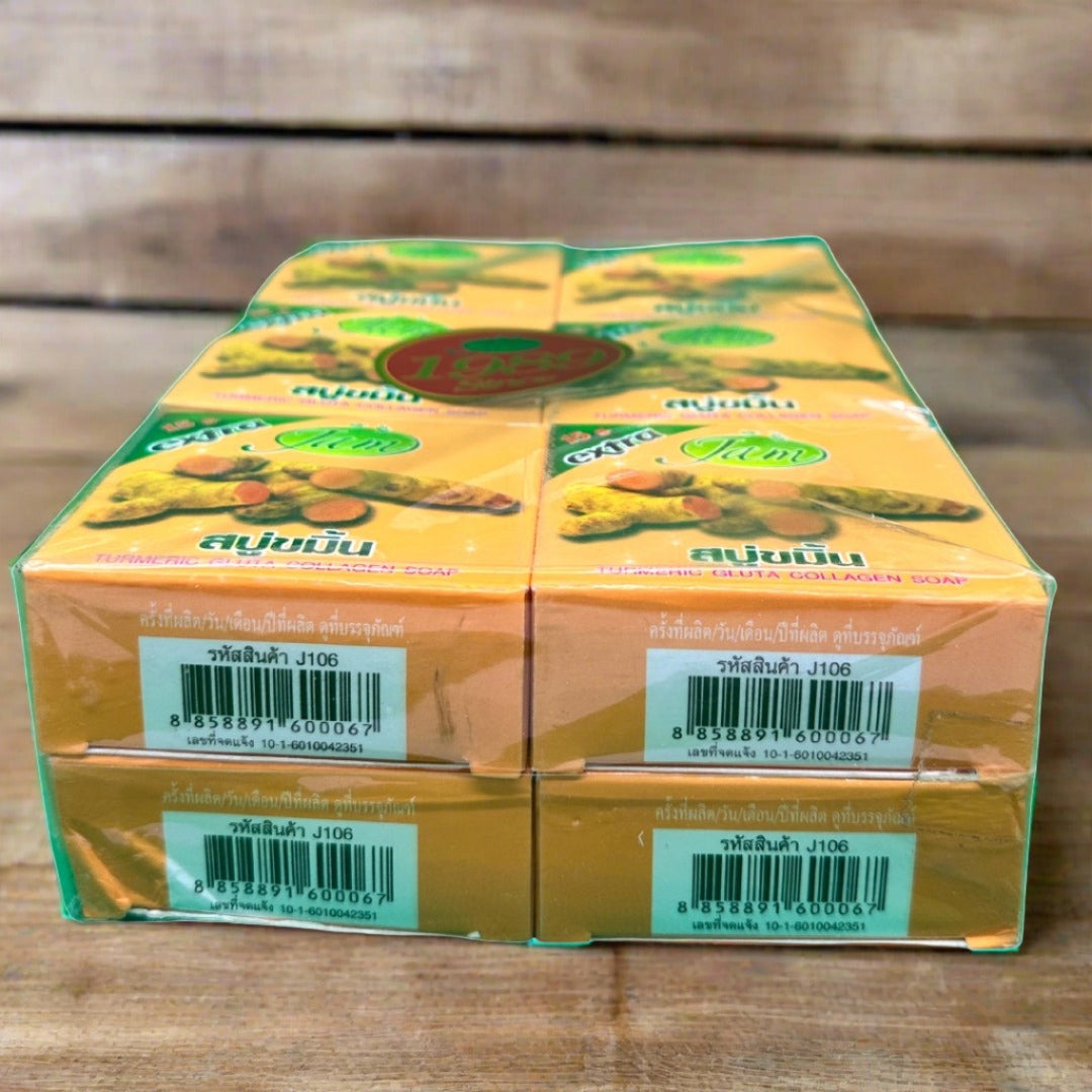 Jam Turmeric Gluta Collagen Soap 15G - Premium Beauty Product