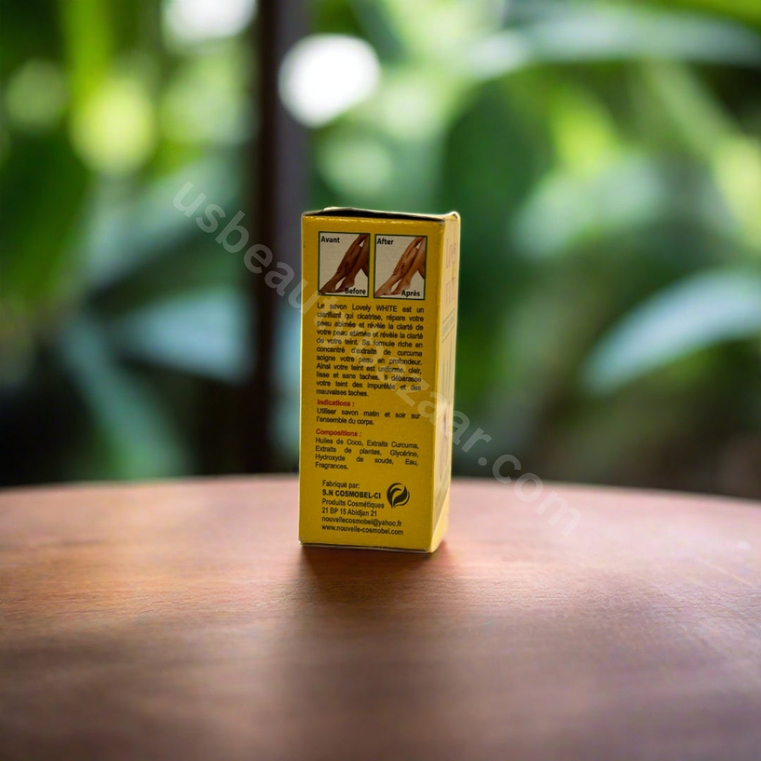 Lovely White Clarifying Purifying Turmeric Soap 225G - Premium Beauty Product